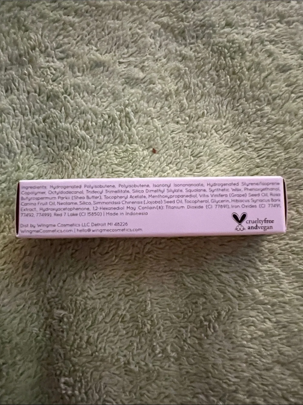 Sheer Cloud Up Oil lip oil - Plume